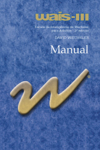 Escala de Inteligência de Wechsler para Adultos - 3ª Edição